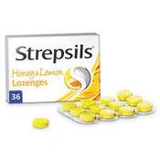 Strepsils Lozenges Honey &amp; Lemon Pack of 36 image