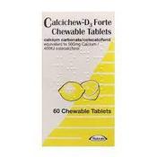 Calcichew-D3 Forte 400iu Supplement 60 Chewable Tablets image