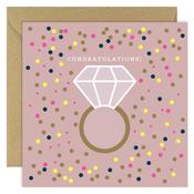 Bold Bunny Congratulations Ring Card image