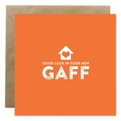 Bold Bunny Good Luck In Your New Gaff Card image
