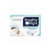 Breathe Right Clear Small/Medium Nasal Strips Pack of 10 image