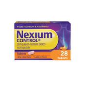 Nexium Control 20mg Gastro-Resistant Tablets Pack of 28 image