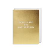 Cherished Mini Greeting Card - Small Card Big Anniversary image
