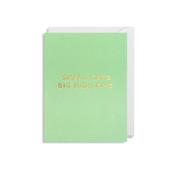 Cherished Mini Greeting Card - Small Card Big High Five image