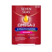 Seven Seas Omega 3 &amp; Multivitamins Woman 30 Pack image