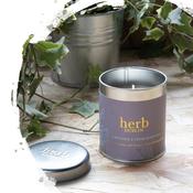 Herb Dublin - Lavender &amp; Fresh Rosemary Tin Candle image