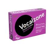 Vocalzone Throat Pastilles Blackcurrant Sugar Free image