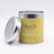 Herb Dublin Buttercup And Bee Balm Tin Candle image