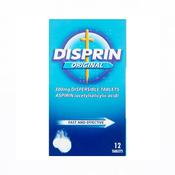 Disprin Original 300mg Dispersible Tablets 12 Tablets image