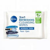 Nivea Daily Essentials 3in1 Refreshing Cleansing Wipes image