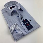 Zazzi Mens Long Sleeve Shirt 9523 Royal Blue image