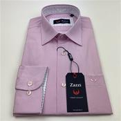 Zazzi Mens Long Sleeve Shirt 9771 Royal Lilac Stripe image