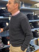 Men's Crew Neck Sweater Remus Uomo 58896 28 Navy