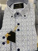 6th Sense Men's Long Sleeve Shirt BD Performance Colour 15 Blue Sand image