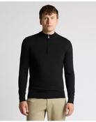 Men's Half Zip Sweater Remus Uomo 58601\00 Black