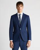 Remus Uomo 3 Piece Men's Suit 12711/28 Dark Blue Check image