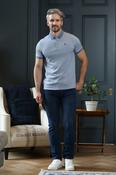 Kenrow Mens Polo Brett Powder Blue image