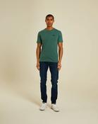 Men's Diesel Basic Caden O Neck Tee Green Trail image
