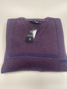 Gilt Edge Men's Jumper V Neck Thistle 9675 Purple