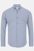 Men's Long Sleeve Gilded Gentlemen Shirt Colour 12 Teal Print image