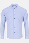 Men's Long Sleeve Gilded Gentlemen Shirt Colour 13 Blue Lemon image