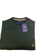 Tom Penn Khaki Crew Neck Knit Sweater 069K