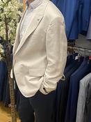 Remus Uomo Men's Light Cream Peppe Blazer 12271/91 image
