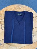 Gilt Edge Men's Jumper V Neck Navy  01/9620