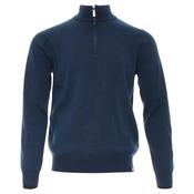 Kenrow Half Zip Sweater Justin Blue Melange image