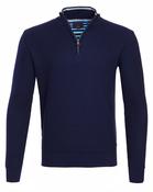 Andre Half Zip Mens Sweater Lyon Navy