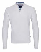 Andre Half Zip Men's Sweater Lyon Silver
