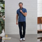 Mens Jean Kenrow Nero Slim Fit Navy image