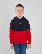 Diesel Boys Niall Hoodie Navy/Red 1032