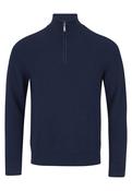 6Th Sense  1/4 Zip Mens Jumper Palm Sky Captain