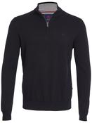 Andre Half Zip Mens Sweater Tory Black