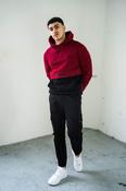 Supreme Being  Men's Hoodie Viro Crimson Red
