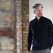 Kenrow Warren Half Zip Knit Black image