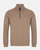 Andre Half Zip Mens Sweater Canada Tan