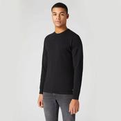 Men's Long Sleeve Crew Neck Black 53120/00 image