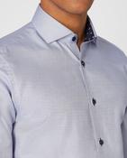Remus Uomo  Mens Shirt Grey/Blue 18668/24 image