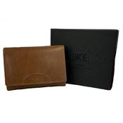Dice Harris Wallet-Cognac