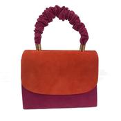 Emis T37 Ls Hand Bag-Fuchia Orange image
