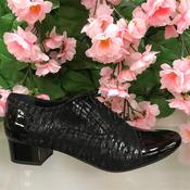 Bioeco By Arka 1370 Lace Shoe-Black-38 image