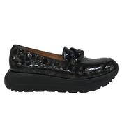 Bioeco By Arka Croc Patent Loafer-Brown-38