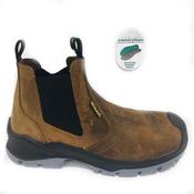 Bicap Ps6221 Safety Pull On Boot-Brown-10