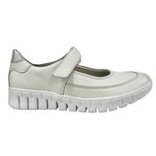 Waldlaufer Wider Fit Birdy Velcro Shoe-White-5.5 image