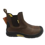 Impact Safety Childrens Boss Work Boot-Brown-1