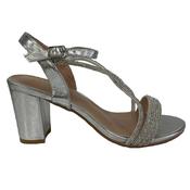Sorento Cabracastle Sandal-Silver-39