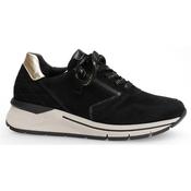 Gabor Cath X Wide Casual Shoe-Black Sde-6