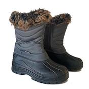 Snuggle Clifden Lsc128 Ladies Wellie-Grey-4